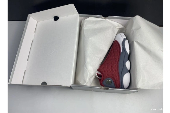 414571-600 Jordan Retro 414571-600 Flint Gym Air 13 Grey Red 0118